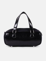 The Small Retro Bowling Bag - Onyx Black