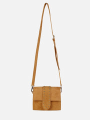 حقيبة كتف بقفل مغناطيسي قوي مع تفاصيل مقبض