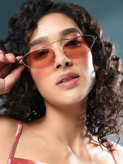 The Retro Malibu Cateye Sunglass - Califonia Gold