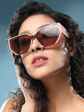 The Avenue Cateye Sunglass - Nude Pink