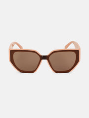 The Avenue Cateye Sunglass - Nude Pink
