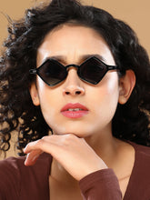 Haute Sauce - The Circuscore Diamond Sunglass - Midnight Black