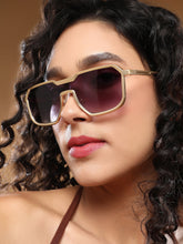 Haute Sauce - The Cyborg Wayfarer Sunglass - Amethyst Purple