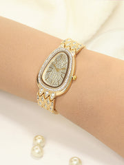 Haute Sauce - The Bijou Ophidian Oval Watch - California Gold