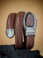 The Aurora Wrap Oval Watch - Classic Brown