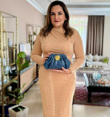 Adwita - Lion Pouchette – Blue