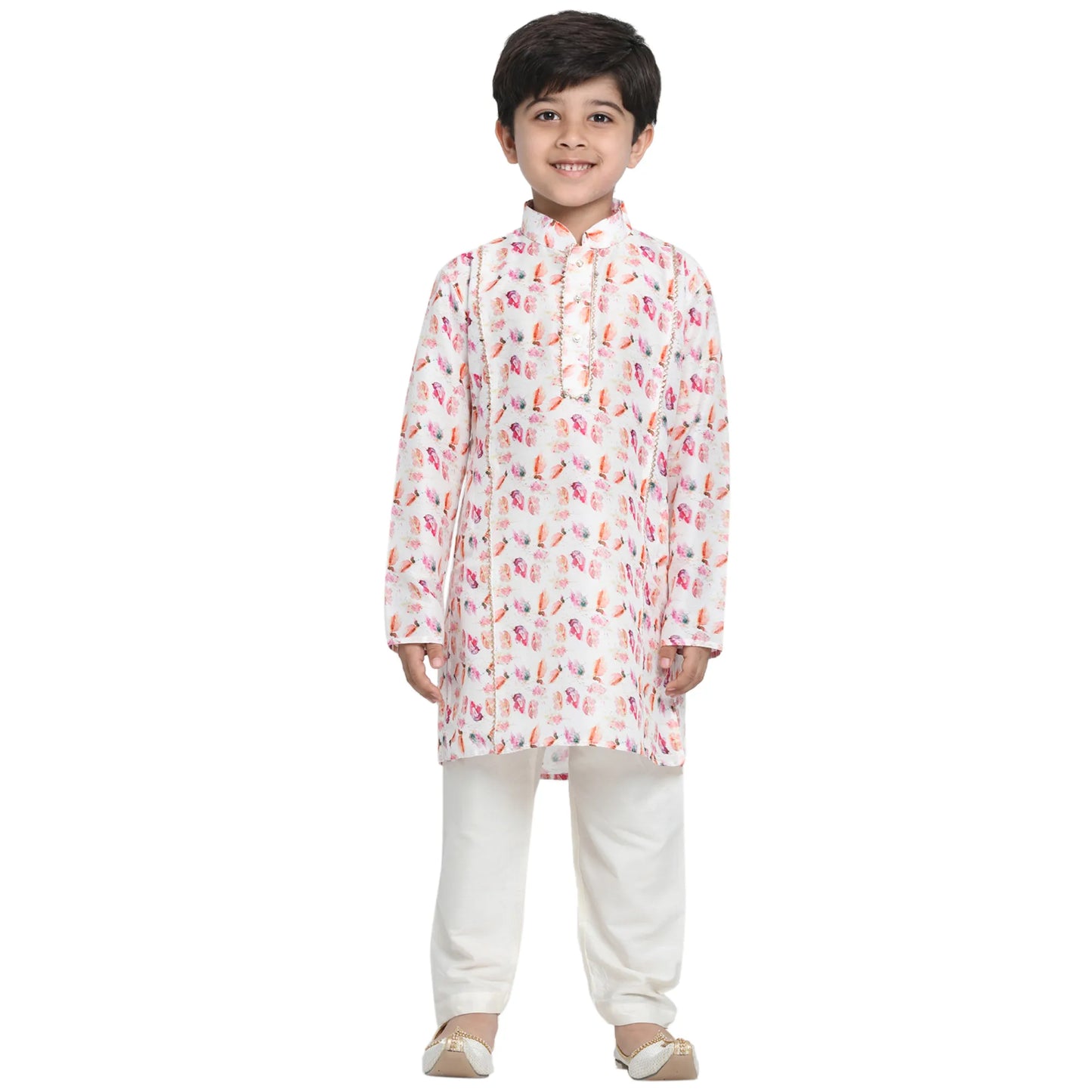 Vastramay - Boys' Multicolor Kurta