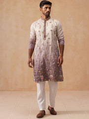 men s ombre kurta with pyjama