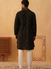 Jompers - Embroidered & Sequin Kurta Pyjama With Dupatta