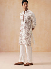 Traditional Embroidered Kurta For Men