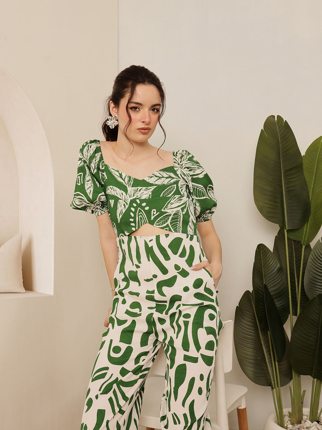 Printed Jumpsuit