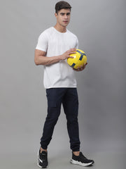 Men's Casual Cotton Solid Cargo Pants