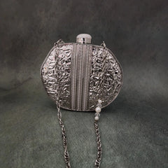 Adwita - Elnara Clutch Silver