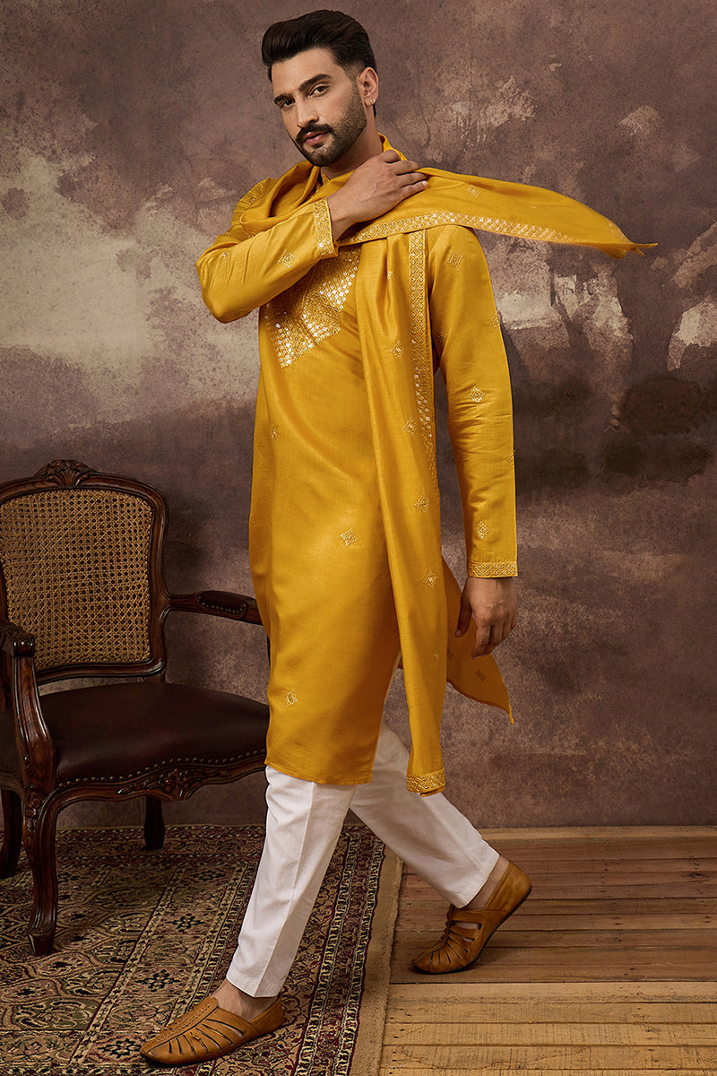 yellow-silk-blend-embroidered-straight-kurta-trouser-with-dupatta-mkpd1008