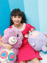 athena fuschia solid lace dress