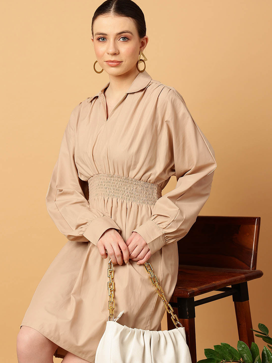 Smocked Waist Dress
