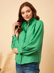 Schiflli Collar Shirt