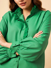 Schiflli Collar Shirt