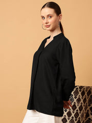 Mandarin Collar Top