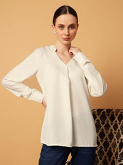 Mandarin Collar Top