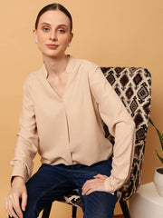 Mandarin Collar Top