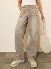 Light Brown Darted Knee Relax Fit Jeans MASCLN SASSAFRAS