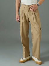 Khaki Side Flap Pocket Relax Fit Korean Trouser MASCLN SASSAFRAS