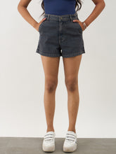 Black Wash Denim Shorts Noh.Voh