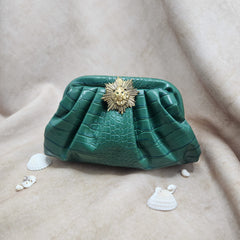 Adwita - Lion Pouchette – Green