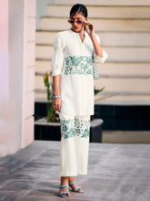 Indo Era - Embroidered Top & Trousers