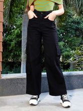 women black box pocket straight premium jeans sfjean0332