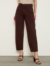 Women Brown Balloon Fit Jeans
