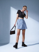 Denim Mini Skirt