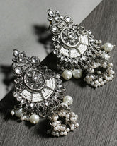 SOHI - Oxidized Paachi Kundan Pearls