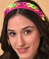 SOHI - Hair Band with Chain Detail