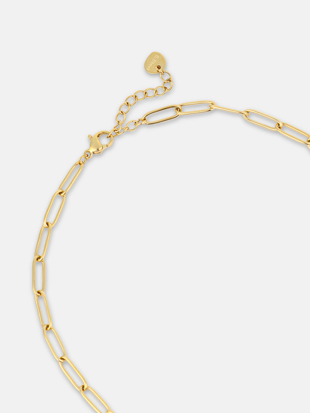 French Accent - The Santorini Chain Necklace - California Gold