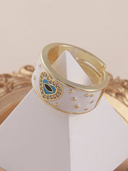 The Evil Heart Finger Ring Daisy WhiteSOHIRG6099