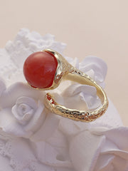 The Cherry Finger Ring Cherry RedSOHIRG6110