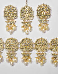 SOHI - Kundan Gold Plated Necklace Set
