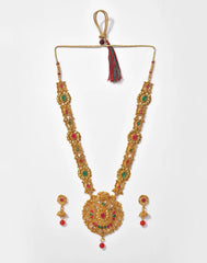 SOHI - Meenakari Gold Plated Necklace Set