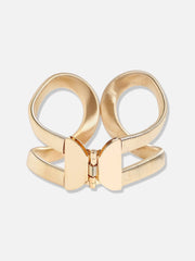 SOHI - Gold Plated Designer Stone Party Bracelet For Women