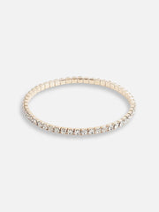 SOHI - Gold Plated American Diamond Party Bracelet