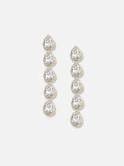 SOHI - Silver Plated Designer Party Drop Earring