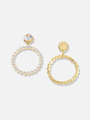 SOHI - Silver Plated Designer Party Drop Earring