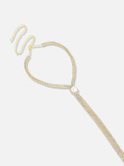 SOHI - Silver Plated Designer Party Necklace For Women