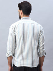 Striped Casual Shirt For Men