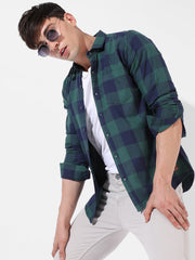 Campus Sutra - Buffalo Check Shirt