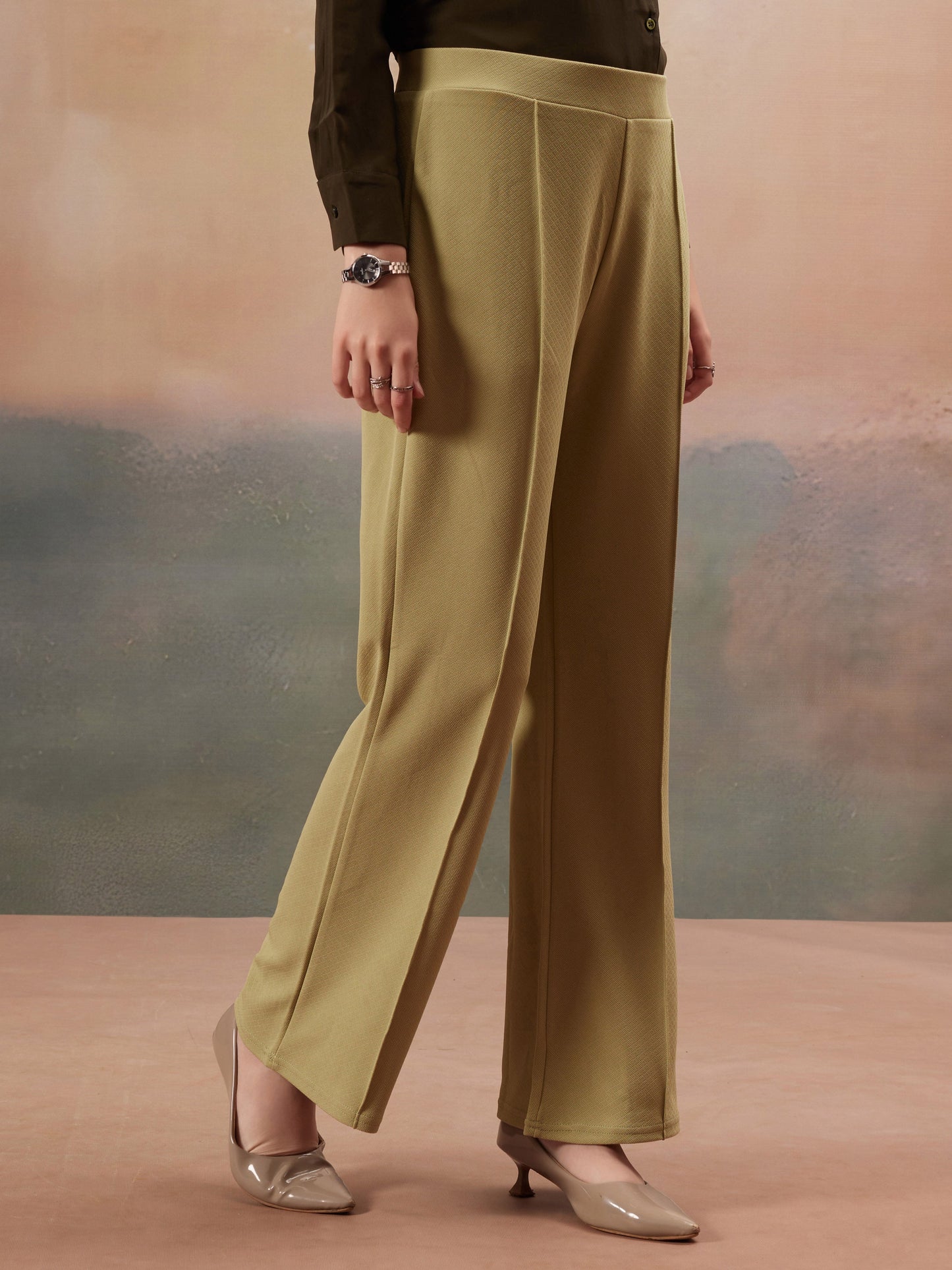 women loose fit high rise trouser copy 2