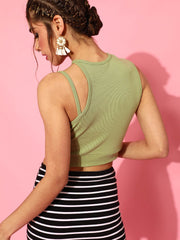 One Shoulderstrappy Crop Top