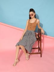 Printed Satin Trouser